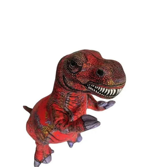 Applause 1992 Dinosaur Determined Productions T-Rex Plush Size 26” - Picture 4 of 5